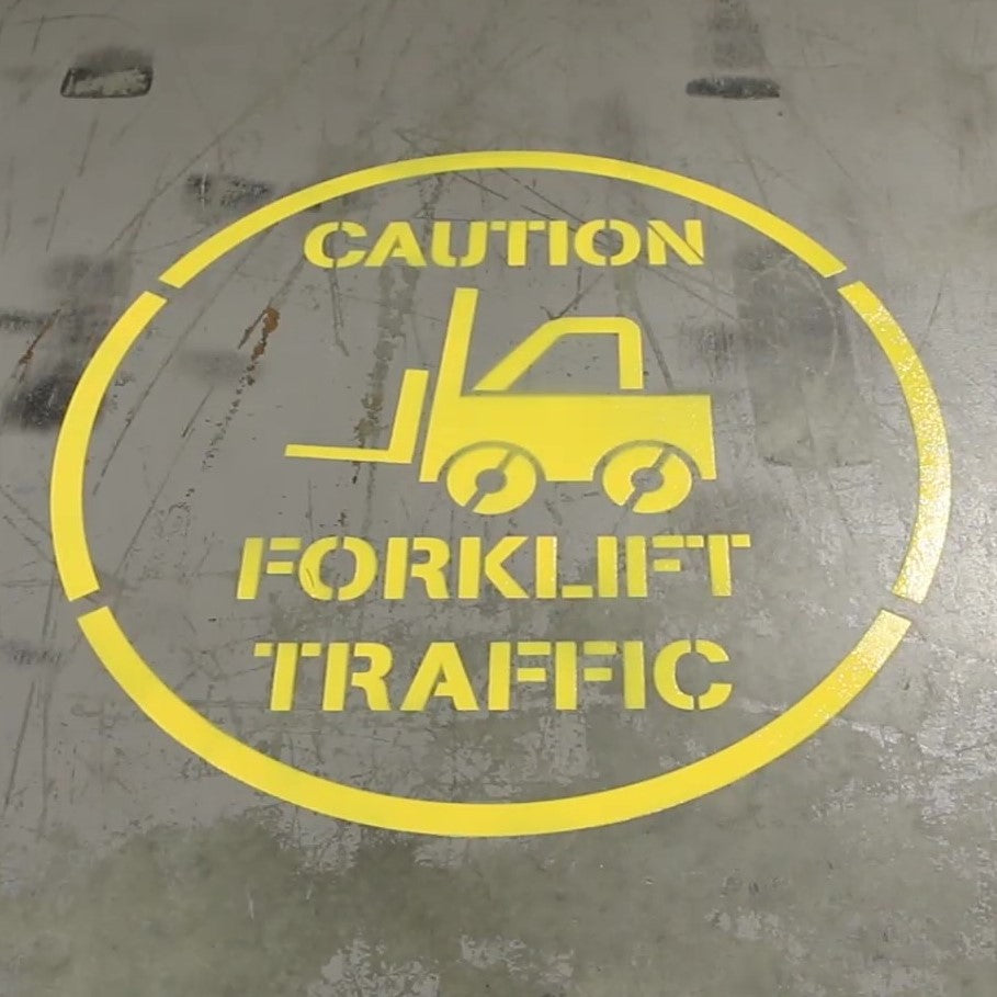 Industrial and Safety Signs Stencils