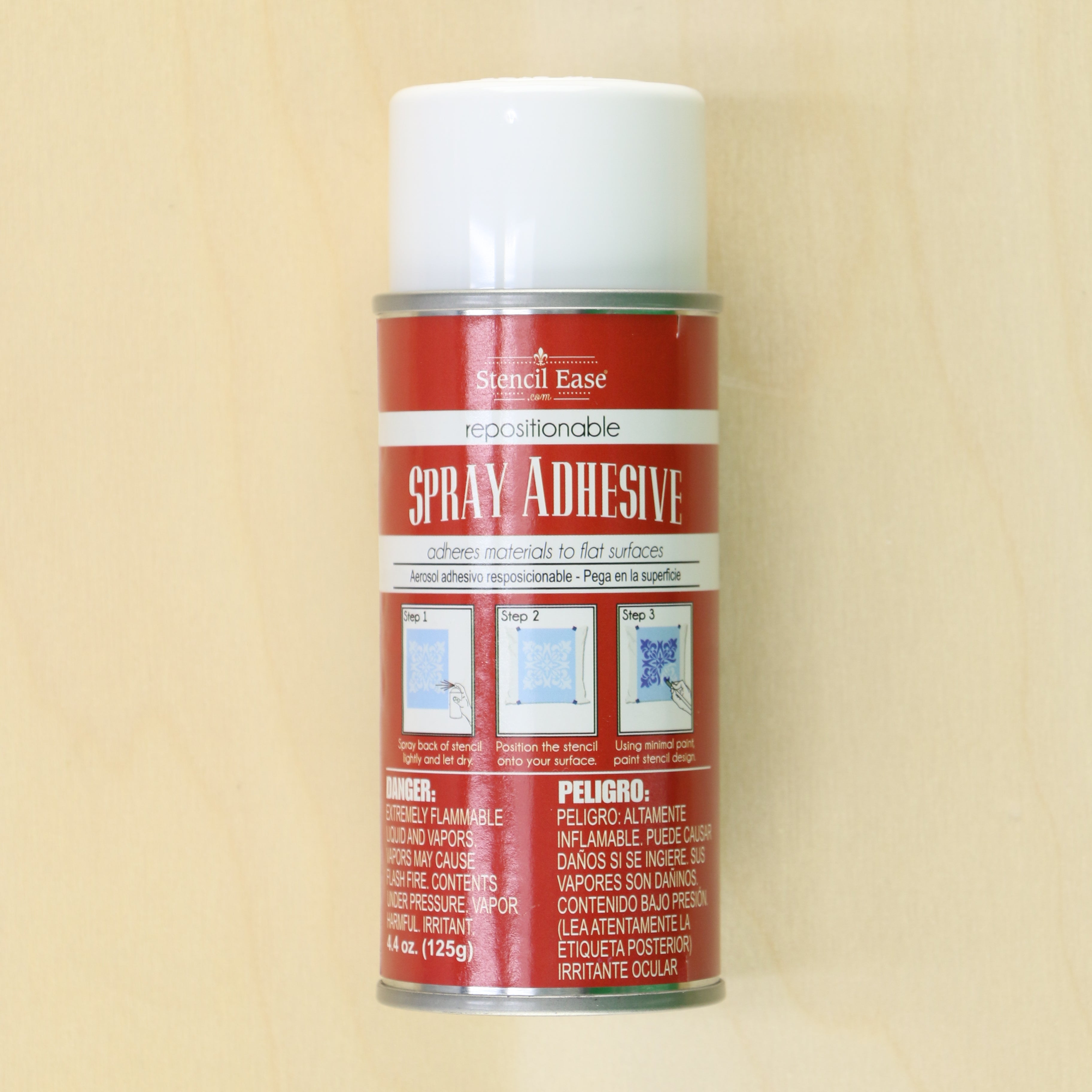 Spraynbond Pattern & Stencil Spray Helps to Eliminate the Need for Pinning,  Temporary Light-tack Adhesive is Repositionable, Re-usable 