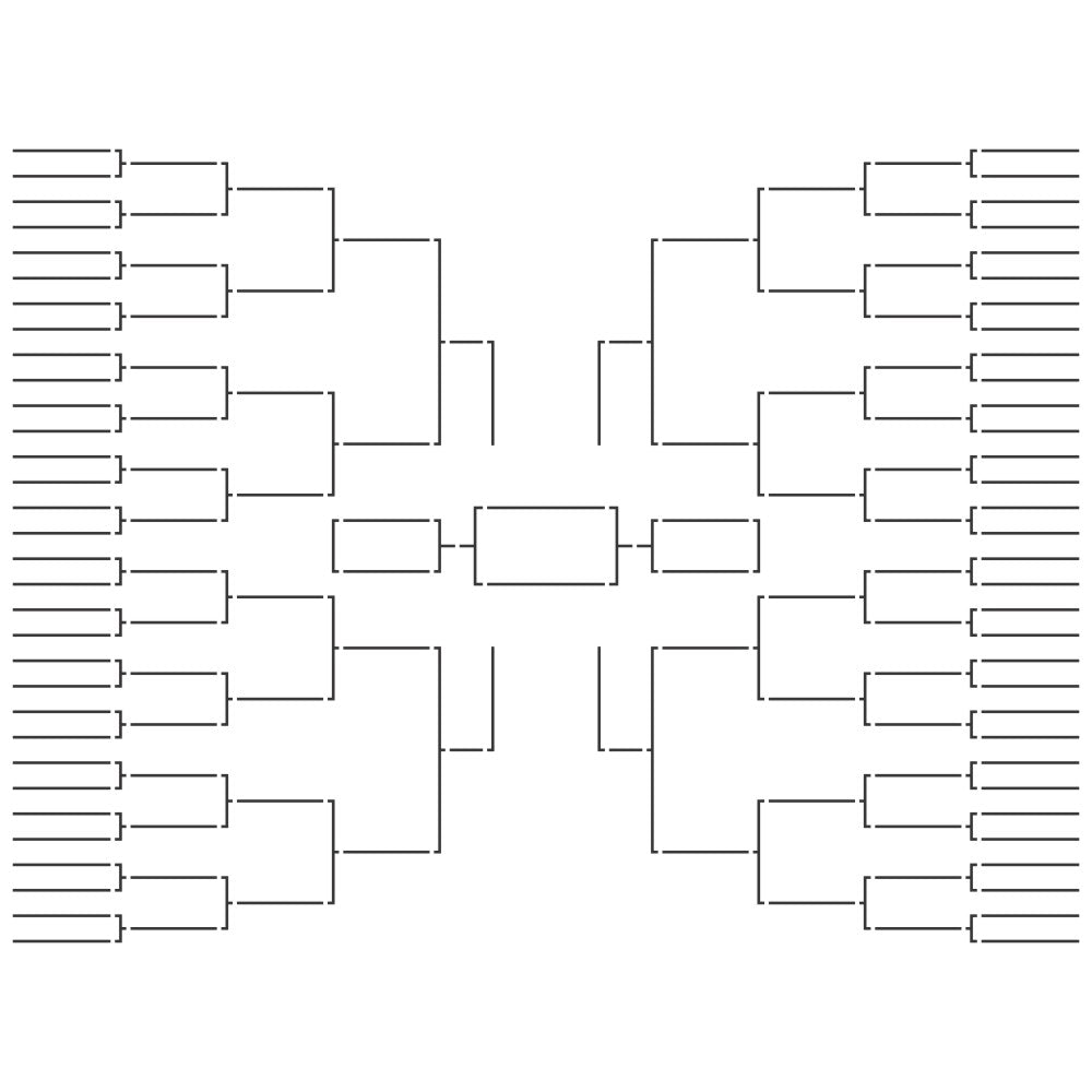 Tournament Bracket Stencil | Organize and Track Your Competitions ...