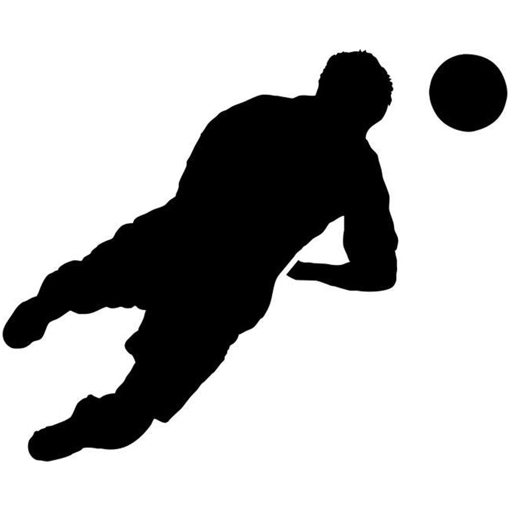 Heading Soccer Stencil – Stencil Ease