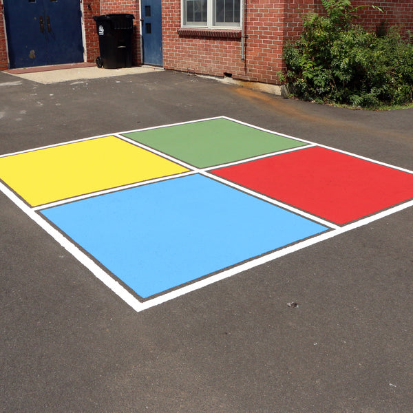 Meet me in the driveway for a game of Four Square — Fix It