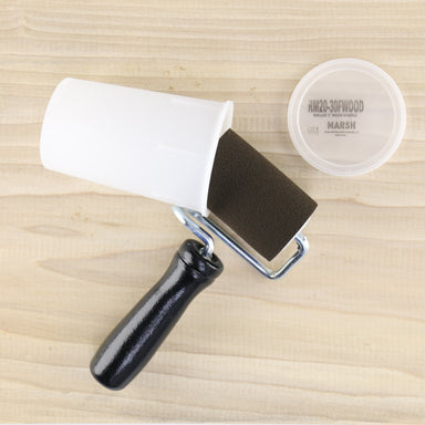 Stencil Essential Kit, Dense Foam Roller, White Bristle Brush and Clip —  CHIMIYA