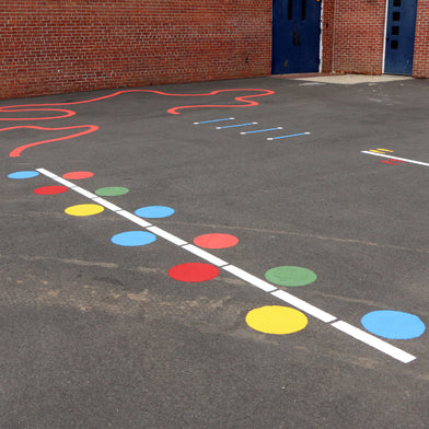 Circle Hop | Playground Game Stencil