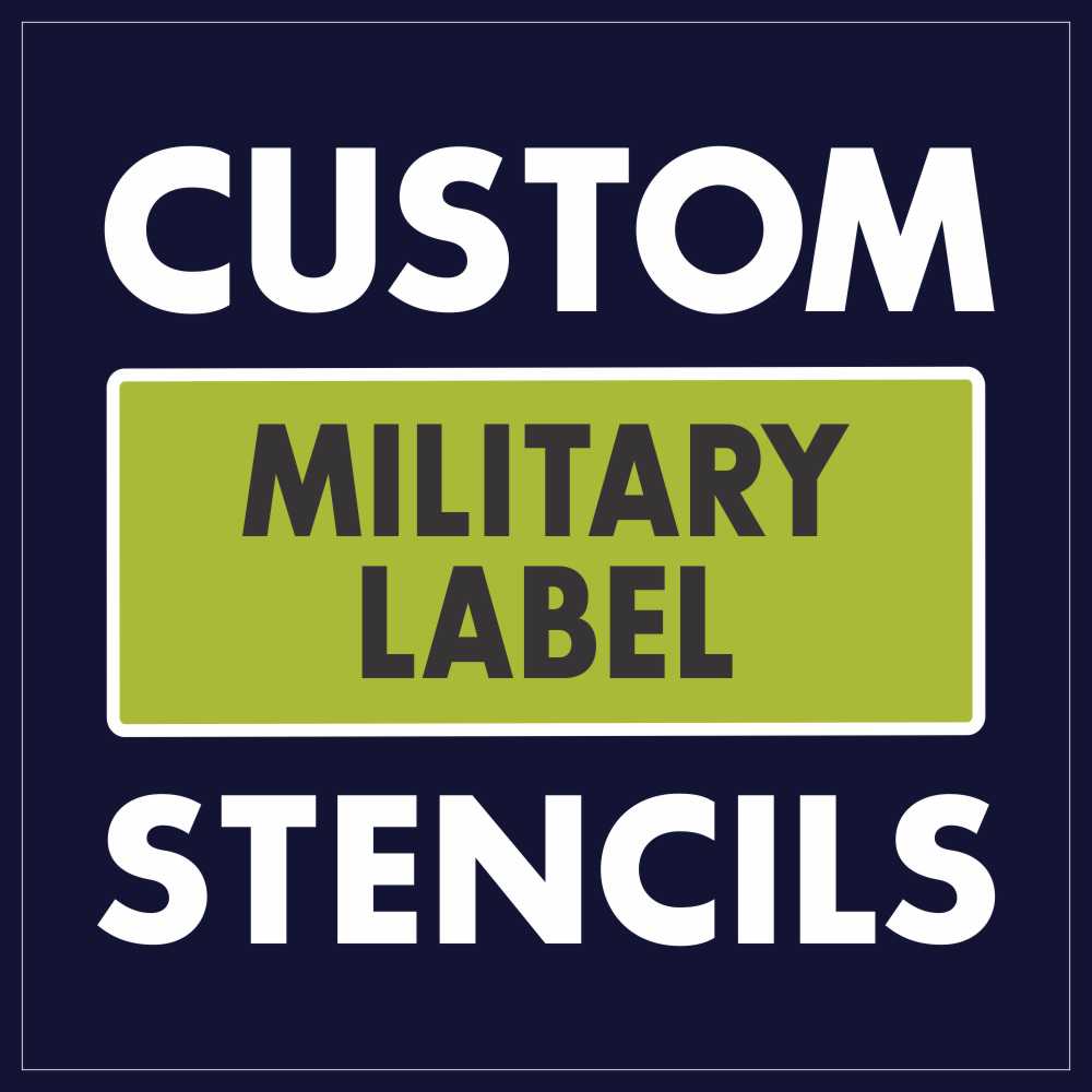  Large Custom Stencils, Enter Your Own Text Stencil, Custom  Stencil for Spray Painting